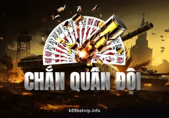 Hình ảnh trò chơi Chắn Quân Đội tại k89bet – Trò chơi bài chiến thuật đặc sắc
